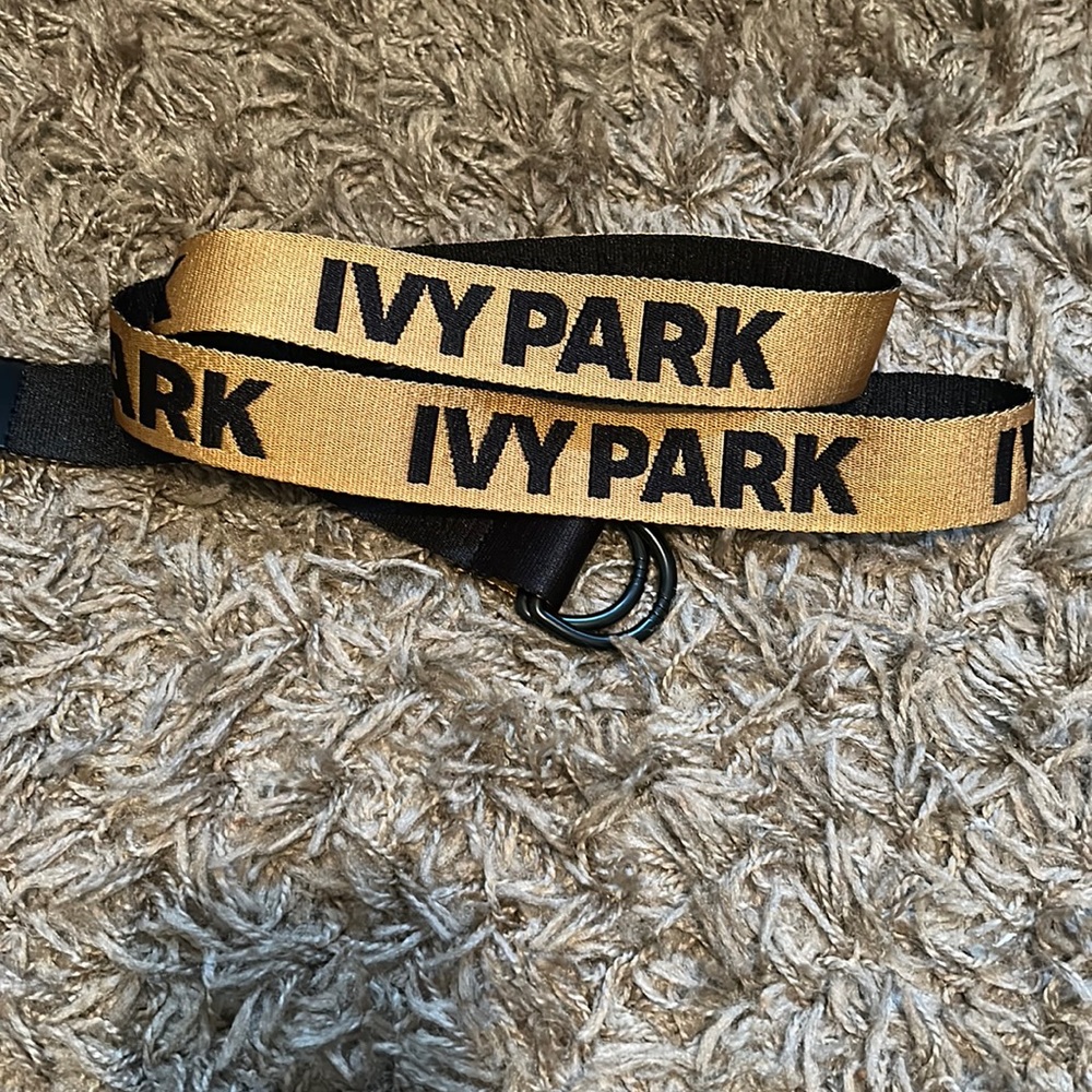 Adidas x Ivy Park Logo Belt Black/Mesa size M/L